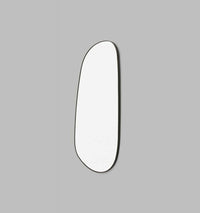 Middle of Nowhere Mirrors Middle of Nowhere Pebble Mirror, Black, 90 x 150cm