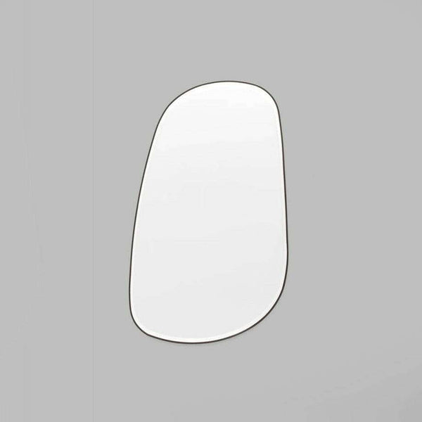 Middle of Nowhere Pebble Mirror, Black, 90 x 150cm | Norsu Interiors