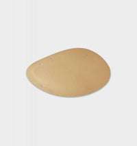 Middle of Nowhere Mirrors Middle of Nowhere Pebble Mirror, Brass, 120 x 70cm