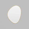 Middle of Nowhere Pebble Mirror, Brass, 70 x 90cm