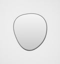 Middle of Nowhere Pebble Mirror, Black, 100 x 110cm