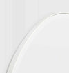 Middle of Nowhere Mirrors Middle of Nowhere Pebble Mirror, Bright White, 120 x 70cm