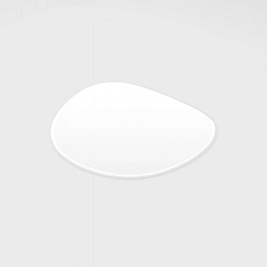 Middle of Nowhere Mirrors Middle of Nowhere Pebble Mirror, Bright White, 120 x 70cm
