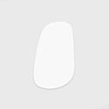 Middle of Nowhere Pebble Mirror, Bright White, 90 x 150cm