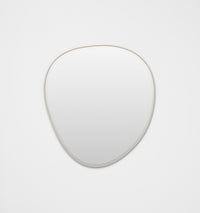 Middle of Nowhere Pebble Mirror, Sand, 100 x 110cm | Norsu Interiors