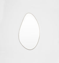 Middle of Nowhere Pebble Mirror, Sand, 120 x 70cm - alternate hanging direction