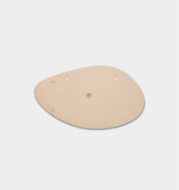 Middle of Nowhere Pebble Mirror, Sand, 120 x 70cm - reverse showing fixings