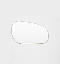 Middle of Nowhere Pebble Mirror, Sand, 90 x 150cm - alternate hanging direction