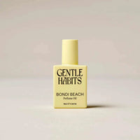 Gentle Habits Roll-On Perfume Oil Bondi Beach with grapefruit and cedarwood notes in a refillable bottle