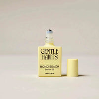 Gentle Habits Roll-On Perfume Oil Bondi Beach in refillable bottle with grapefruit and cedarwood scent