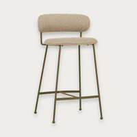 GlobeWest Piccolo Barstool - Fawn Speckle - Matt Olive