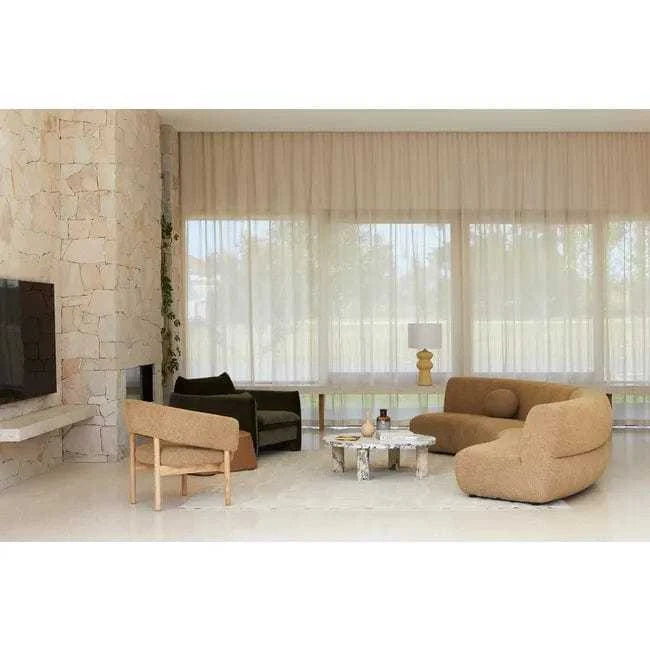 Globe West Occasional Chairs Globe West Jenson Occasional Chair - Desert Speckle - Natural Ash