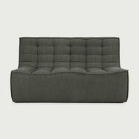 Ethnicraft Sofas Ethnicraft Sofa N701 - 2 Seater - Moss Eco
