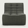Ethnicraft Sofa N701 - 1 Seater - Moss Eco