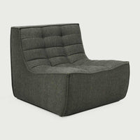 Ethnicraft Sofas Ethnicraft Sofa N701 - 1 Seater - Moss Eco