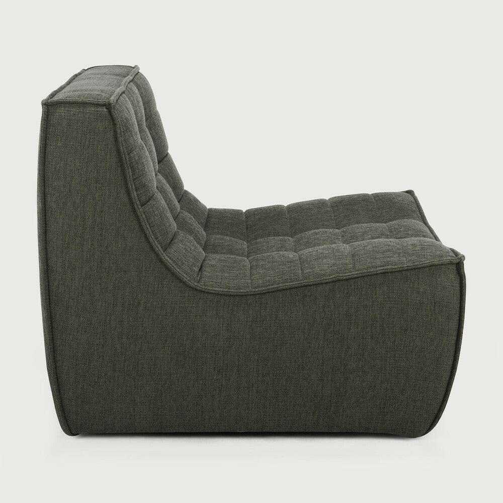 Ethnicraft Sofas Ethnicraft Sofa N701 - 1 Seater - Moss Eco
