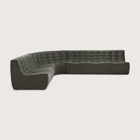 Ethnicraft Sofas Ethnicraft Sofa N701 - 2 Seater - Moss Eco