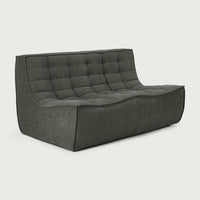 Ethnicraft Sofas Ethnicraft Sofa N701 - 2 Seater - Moss Eco
