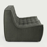 Ethnicraft Sofas Ethnicraft Sofa N701 - 2 Seater - Moss Eco