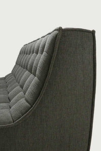 Ethnicraft Sofas Ethnicraft Sofa N701 - 3 Seater - Moss Eco