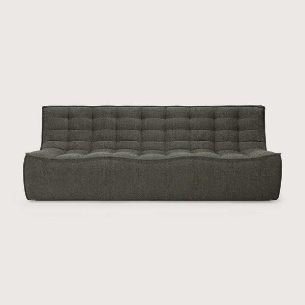 Ethnicraft N701 Sofa, 3 seater, Moss Eco | Norsu Interiors