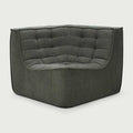 Ethnicraft  Sofa N701 - Corner - Moss Eco