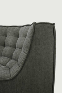 Ethnicraft Sofas Ethnicraft Sofa N701 -  Round Corner - Moss Eco