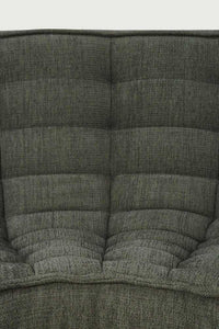 Ethnicraft Sofas Ethnicraft Sofa N701 -  Round Corner - Moss Eco