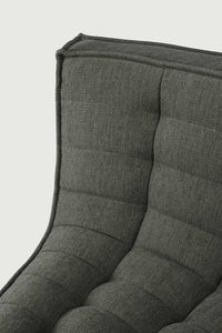 Ethnicraft Sofas Ethnicraft Sofa N701 -  Round Corner - Moss Eco