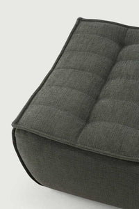 Ethnicraft Sofas Ethnicraft Footstool Sofa N701 - Moss Eco