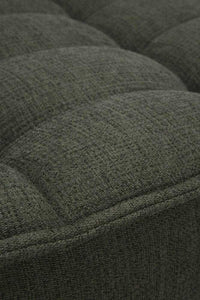 Ethnicraft Sofas Ethnicraft Footstool Sofa N701 - Moss Eco