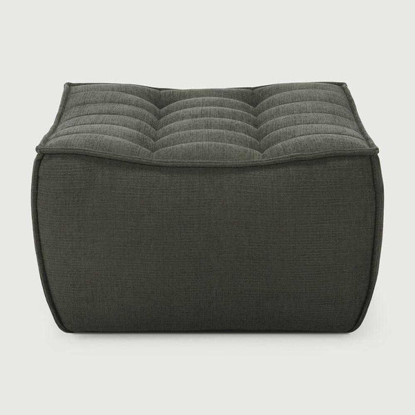 Ethnicraft N701 Sofa footstool, Moss Eco | Norsu Interiors