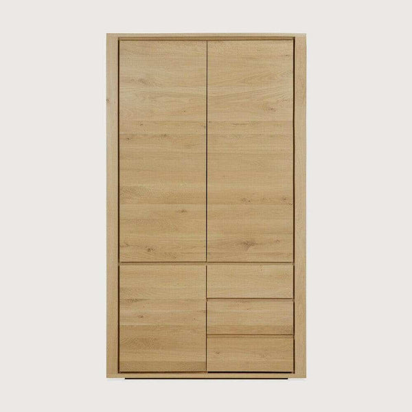 Ethnicraft Oak Shadow Dresser, 3 doors 2 drawers | Norsu Interiors