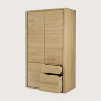 Ethnicraft Cabinets Ethnicraft Oak Shadow Dresser - 3 doors, 2 drawers