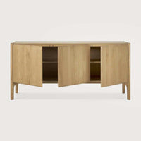 Ethnicraft Cabinets Ethnicraft Oak PI sideboard - 3 Doors