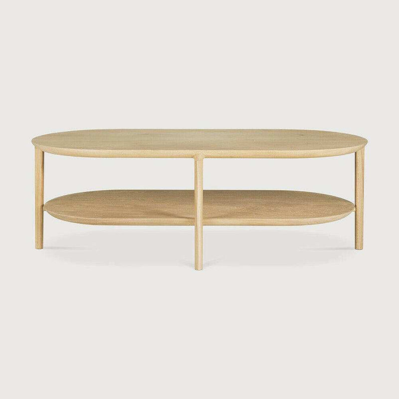 Ethnicraft Coffee Tables Ethnicraft Oak Bok Coffee Table - Oblong