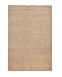 Plush chunky wool Valencia Rug in Dune beige color with textured weave, available in 2m x 3m and 3m x 4m sizes