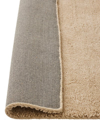 Valencia Rug Dune plush chunky wool textured soft beige carpet interior decor