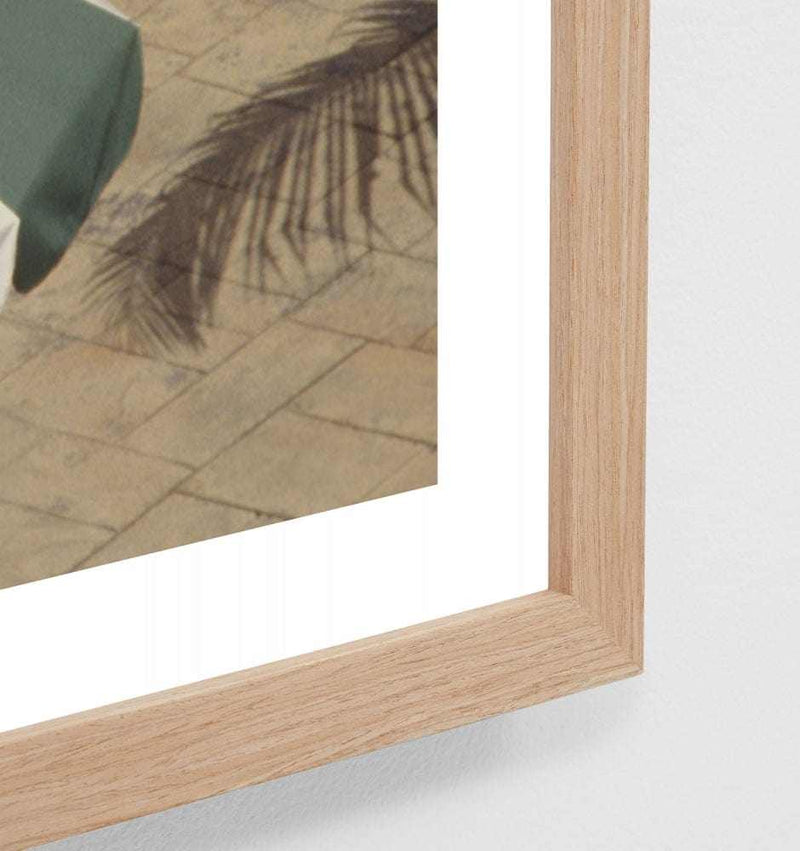 Middle of Nowhere Affordable Prints Middle of Nowhere Retro Poolside Umbrellas Print