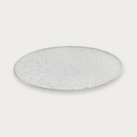 Robert Gordon Hardware Lane 20cm plate in white gloss on a soft grey background