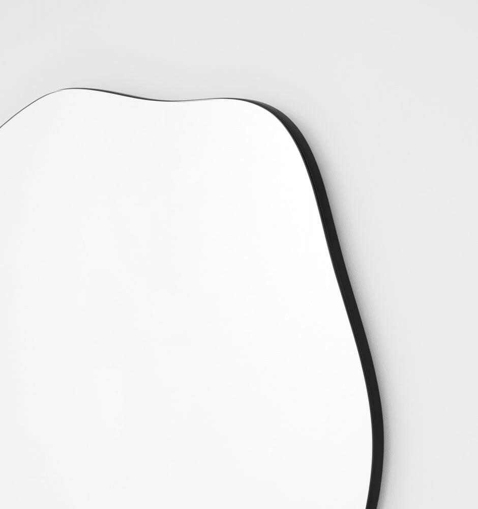 Middle of Nowhere Mirrors Middle of Nowhere Rockpool Mirror, Black, 75 x 120cm