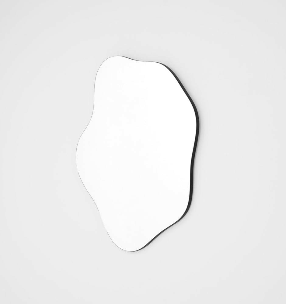 Middle of Nowhere Mirrors Middle of Nowhere Rockpool Mirror, Black, 75 x 90cm