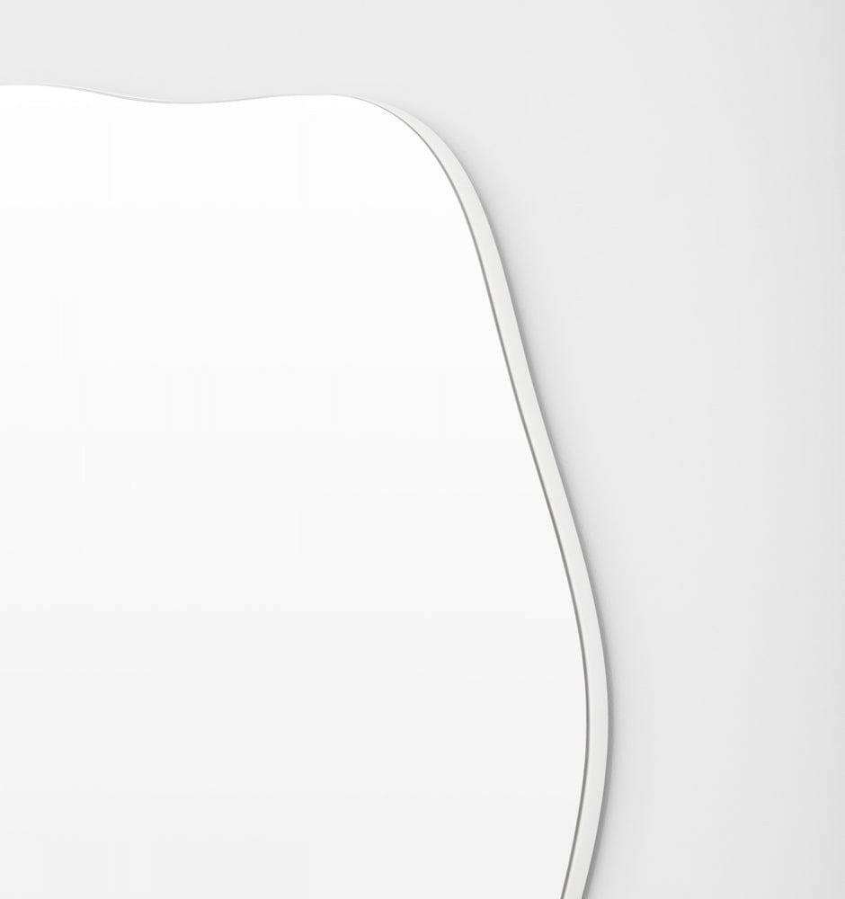 Middle of Nowhere Mirrors Middle of Nowhere Rockpool Mirror, Bright White, 75 x 120cm