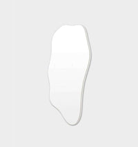 Middle of Nowhere Mirrors Middle of Nowhere Rockpool Mirror, Bright White, 75 x 120cm