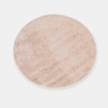 GlobeWest Tepih Neptune Round Rug - Dusty Rose