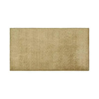 GlobeWest Bower Frame Rug in moss color, hand woven 100% wool indoor area rug with simple silhouette.