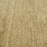 GlobeWest Bower Frame Rug in moss color, hand woven 100% wool with a textured surface.