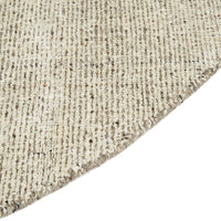 GlobeWest Tepih Dune Round Rug Oatmeal detail