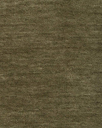 Baya Sandringham Floor Rug in basil green with dense hand-knotted 100% NZ wool loop pile texture.