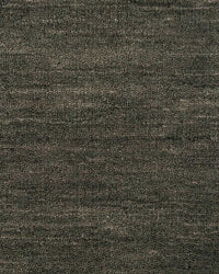 Close-up of Sandringham Floor Rug in forest green handknotted wool texture